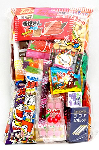Assorted Japanese Junk Food Snack "Dagashi" Economical 34 Packs of 27 Types