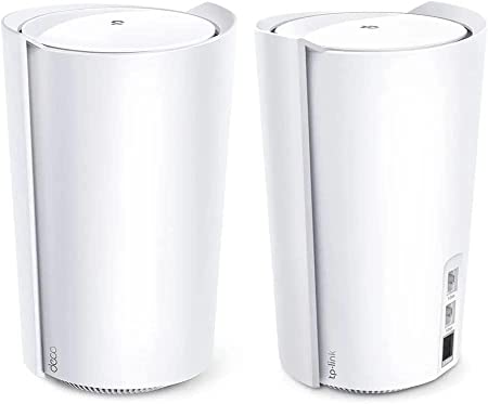 TP-Link Deco AX7800 Tri-Band Mesh WiFi 6 System (Deco X95) - Whole Home Coverage up to 6100 Sq.Ft with AI-Driven Smart Antennas, Multi-Gig Ethernet, Replaces Wireless Router and Extender (2-Pack)