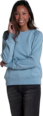 Fruit of the Loom Women's Crafted Comfort Fleece Sweatshirts & Hoodies, Crewneck & Pullover Sweatshirt for Women