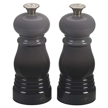 Le Creuset MG510-7F Petite Salt And Pepper Mill Set 5" Oyster