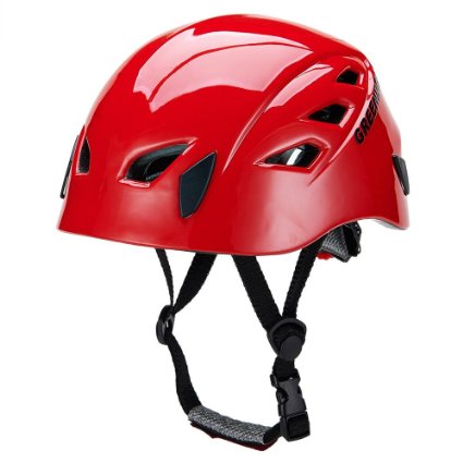 GREENROAD In-Mold Adjustable Unisex Mountain Climbing Helmet Rock Climbing Helmet