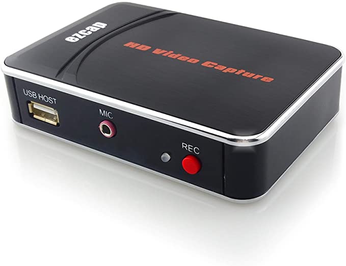 MWIN Premium HD Video Recorder Box - Capture & Share Your Gaming Moments Without A PC - HDMI/YPBPR Compatible - Suitable for Use with PC, PS3, PS4, Xbox One, WiiU - HD 1080p 30FPS