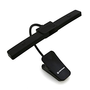 Lightkiwi® U4413 Alto Flexible LED Music Stand Lamp, USB Light, Reading Light - Free AC Adapter & Free 3 AAA Batteries Included!