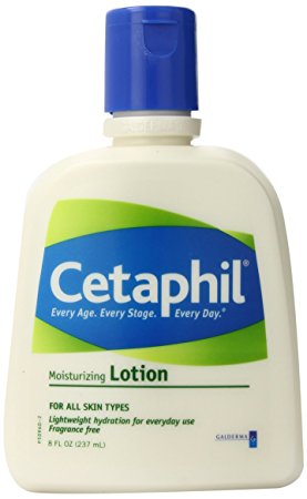 Cetaphil Fragrance Free Moisturizing Lotion, 8-Ounce Bottles (Pack of 3)