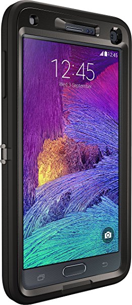 OtterBox Samsung Galaxy Note 4 Case Defender Series- Frustration-Free Packaging - Black