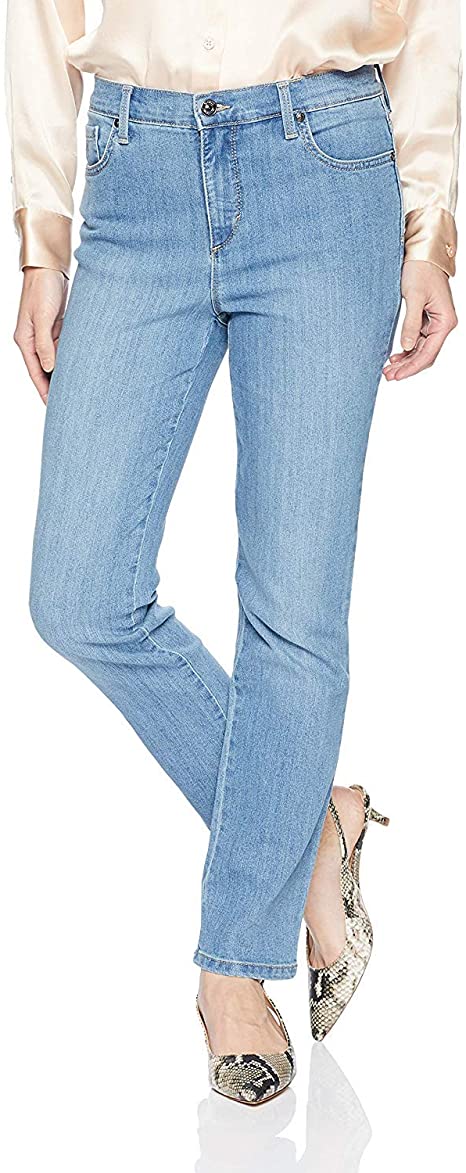 Gloria Vanderbilt Women's Plus Size Amanda Classic High Rise Tapered Jean