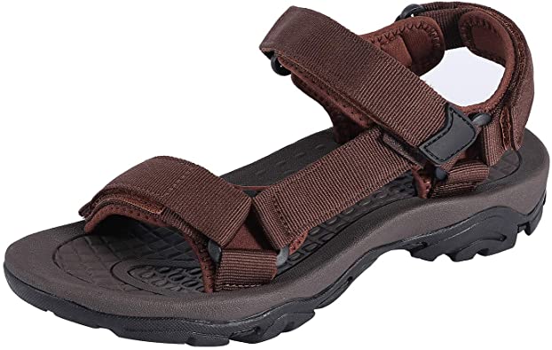 COLGO Men's Sport Sandals Comfort Classic Athletic Hiking Sandals with Arch Support Outdoor Wading Beach Water Shoes
