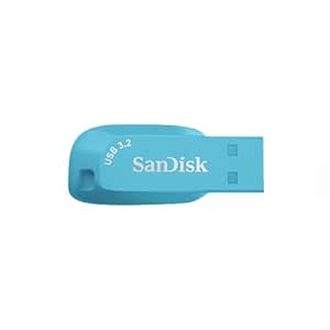 SanDisk Ultra Shift USB Flash Drive 128GB, USB 3.2 Gen 1, Bachelor Button Colour