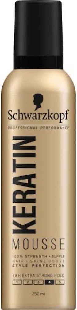 Schwarzkopf Styling Keratin Hair Mousse 250 ml