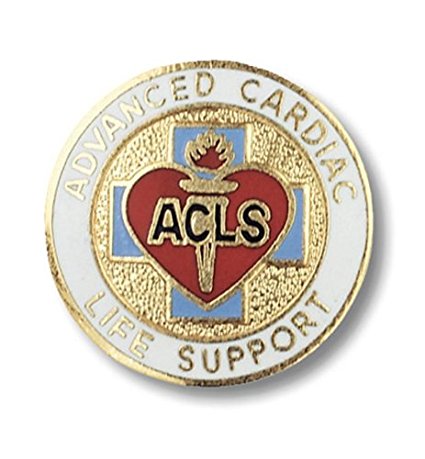 Prestige Medical Emblem Pin, Advanced Cardiac Life Support