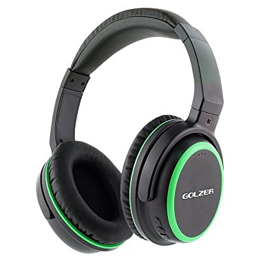 Golzer BTX40 Wireless Bluetooth 4.1 Stereo Headphones with Microphone - Green