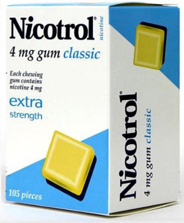 Nicotrol Nicotine Gum 4mg Classic