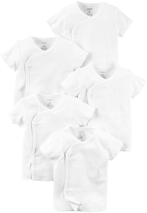 Carter's Baby Multi-PK Bodysuits 126g389, White, 3 Months