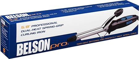 Belson 2013 5/8" Professional Dual-Heat Spring Iron, 11.2 Ounce