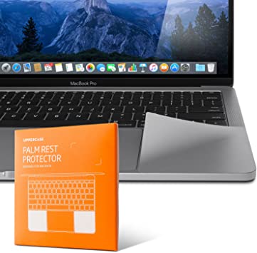 UPPERCASE Premium Palm Rest Protector Skin Cover Set for 2020 New MacBook Pro 13" with Magic Keyboard (2020 , Space Gray, A2289, A2251)