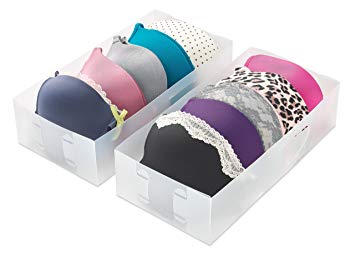 Whitmor Drawer Organizers, Medium, S/2