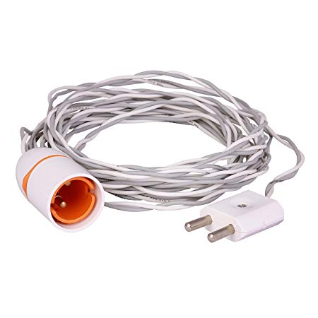 GM 2-Pin Flexible Wire (Pack of 2, White)