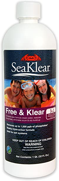 SeaKlear Free & Klear, 1 Quart Bottle