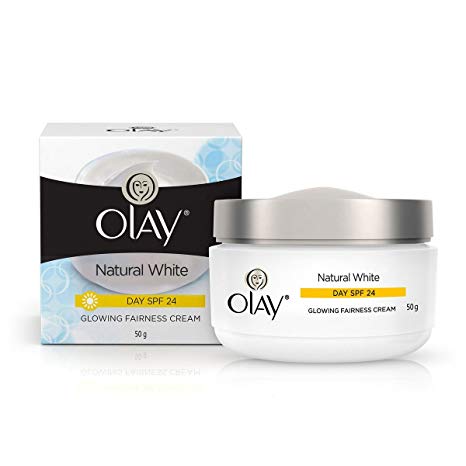 Olay Natural White Glowing Fairness Day Cream SPF 24, 50g