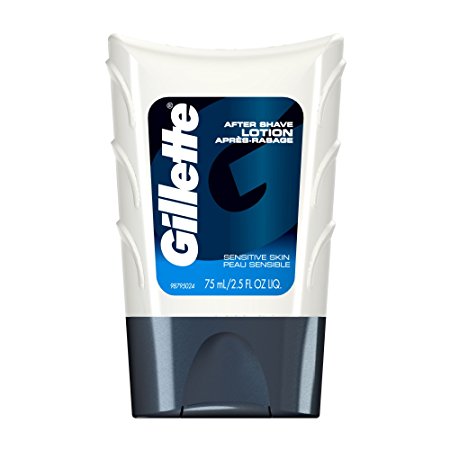 Gillette Series Sensitive Skin After Shave Lotion 2.5 Fl Oz (Pack of 6)