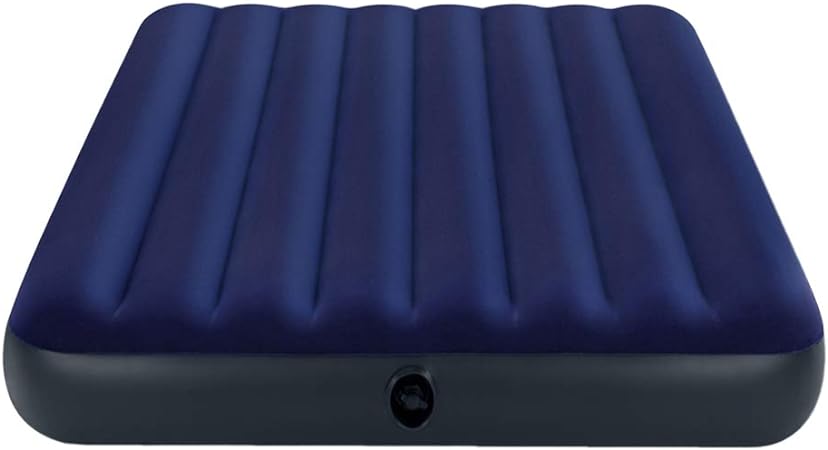 Intex 68758 - Colchón hinchable classic doble, Color Azul, 137 x 191 x 22 cm