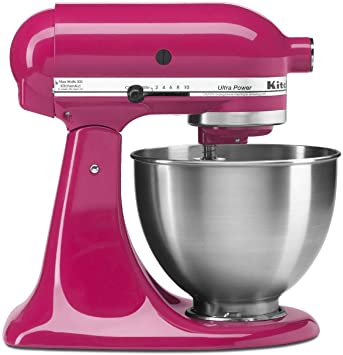 KitchenAid 4.5 Quart Tilt Head Stand Mixer, Cranberry Color