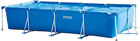 Intex 28273EH 14.75' x 7.3' x 33" Rectangular Frame Above Ground Swimming Pool.