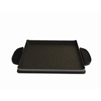 George Foreman GFP84GP Evolve Grill 84-Square Inch Shallow Griddle Accessory Pan, Black