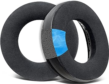 SOULWIT Cooling Gel Ear Pads Cushions for Beyerdynamic DT770/Pro DT880/Pro DT 990/Pro, Earpads for DT440/DT550/DT790/DT797/DT831/DT860/T70/T90/T5P/MMX300/TYGR 300R/HS200/HS400/HS800/RSX700 - Black