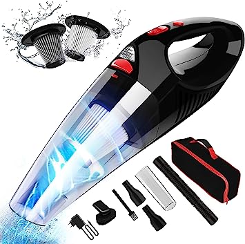 Rightwell Portable Handheld Vacuum Cleaner with Powerful Suction FR5