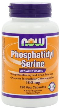 NOW Foods Phosphatidyl Serine 100mg 120 Capsules