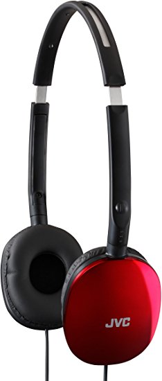 JVC Flat Headpones - Red