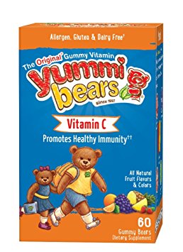 Yummi Bears Vitamin C Supplement for Kids, 60 Count