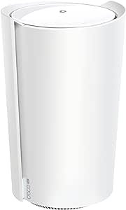 TP-Link Deco X80-5G LTE WLAN Router, 5G-Technologie, 1 × 2, 5-Gbit/s-Port   Gigabit-Port, Volte/VoIP, Unterstützt Mesh-Technologie, Deco X80-5G(1-Pack), Black