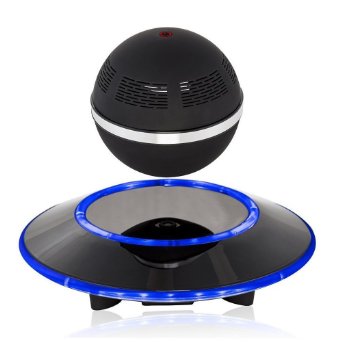 Levitating Bluetooth Speaker - Floating Wireless Speaker - SciFi Speaker by Wasserstein Black