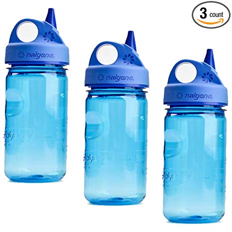 Nalgene Grip-n-Gulp Water Bottle - 3 Pack