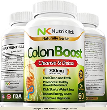Colon Cleanse - Detox - laxative - Constipation & Bloating relief -Weight Loss - Digestive system cleanse - Dietary Fiber - Gentle & Safe 15 Day program - 100% Money Back Guarantee - Order Risk Free