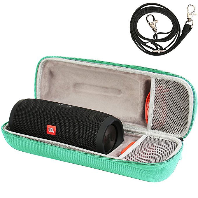 Case for JBL Charge 3 Waterproof Portable Wireless Bluetooth Speaker - Fits USB Plug and Cable. By COMECASE