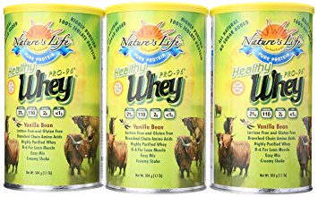 Nature's Life Whey, Healthy, 3 Count