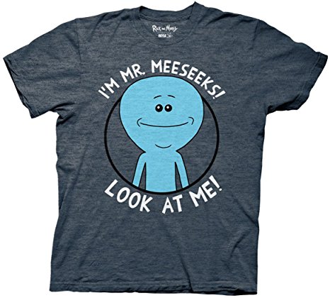 Ripple Junction Rick & Morty Look At Me Adult T-Shirt