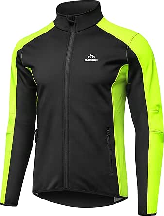 INBIKE Jacke Herren Fahrrad Laufen Winter Winnddichte Warme Softselljacke Jacke/Hose Lange Fahrradhose Fleece