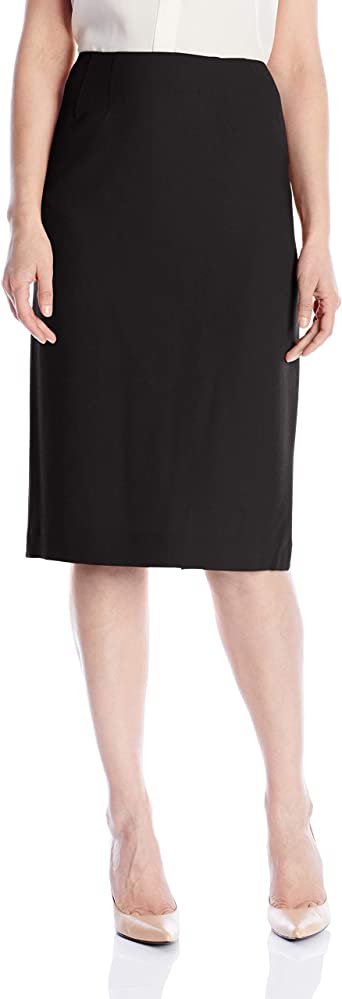 Kasper Women's Stretch Crepe Skimmer Skirt