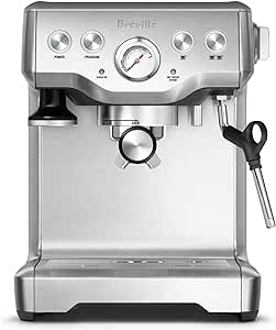 Breville the Infuser Espresso Machine, Brushed Stainless Steel, BES840BSS