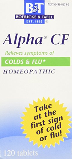 Boericke & Tafel - Alpha Cf Colds, 120 tablets