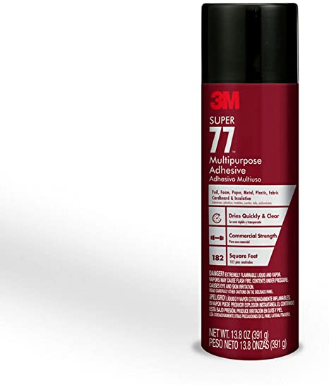 3M Super 77 Multipurpose Spray Adhesive, 13.8 oz.