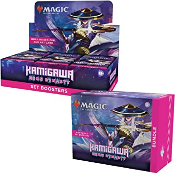 Magic: The Gathering Kamigawa: Neon Dynasty Bundle – Includes 1 Set Booster Box   1 Bundle