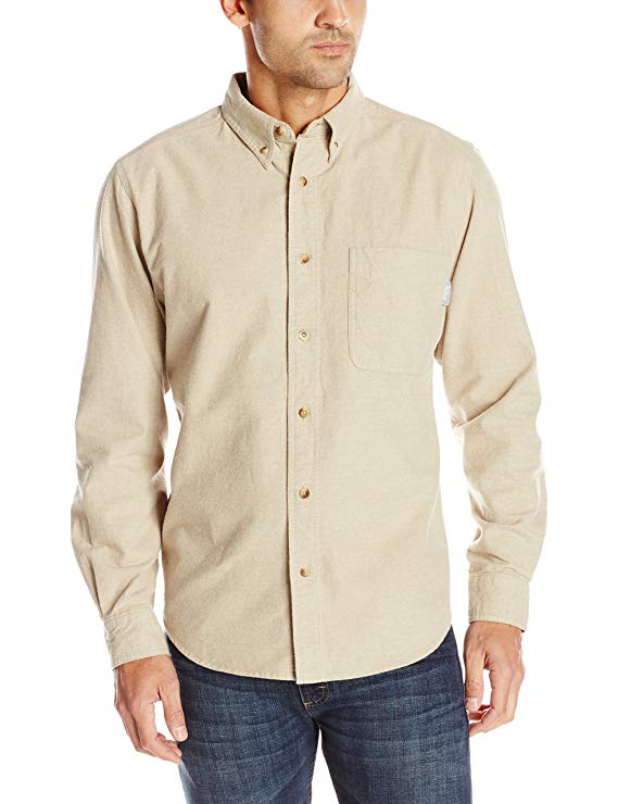 Woolrich Men's Sportsman Chamois Shirt - 100% Cotton, 6 Oz.