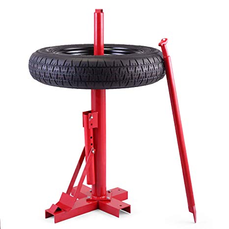 JAXPETY Red New Tools Tire Changer Manual Tire Changer Heavy Duty Changer Bead Breaker