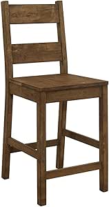 Coaster Furniture Coleman Rustic Golden Brown (Set of 2) Counter Height Stool 192029