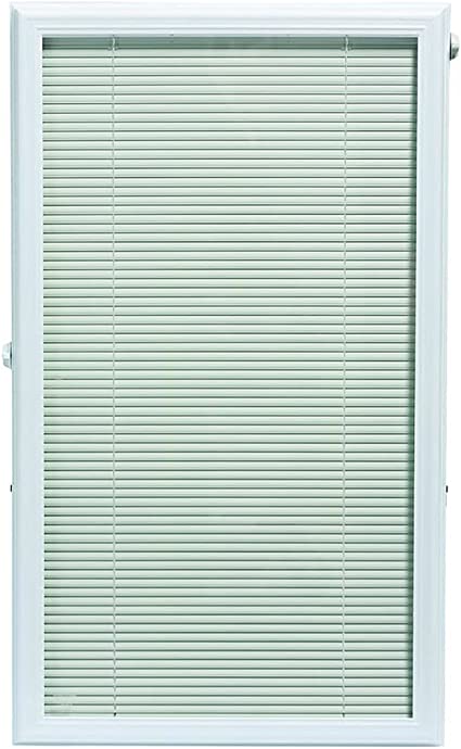 ODL Add On Blinds for Raised Frame Doors - Outer Frame Measurement 22" x 38" - Home Improvement - Easy to Install, Use and Maintain - Innovative Window Shades in-Between The Glass Panels